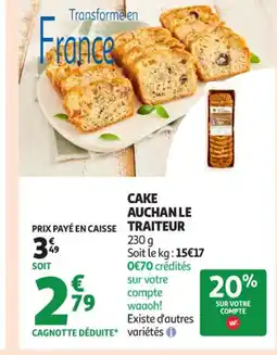 Auchan Supermarché Cake auchan le traiteur offre