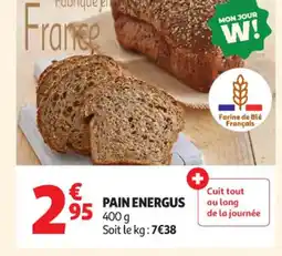 Auchan Supermarché Pain energus offre