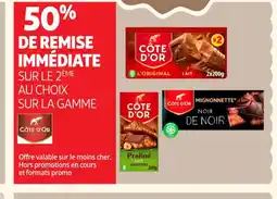 Auchan Supermarché CÔTE D'OR Sur la gamme offre