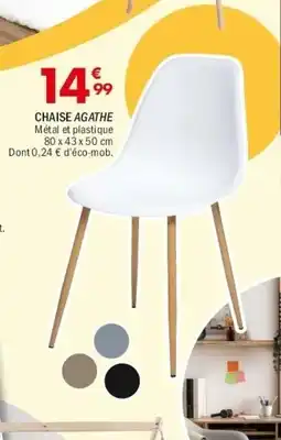 La Foir'Fouille Chaise agathe offre