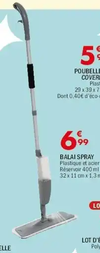 La Foir'Fouille Balai spray offre