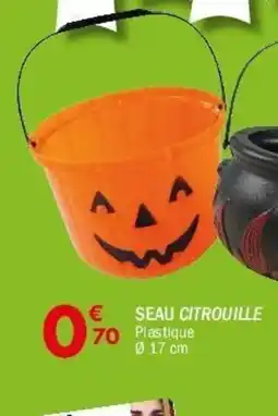 La Foir'Fouille Seau citrouille offre