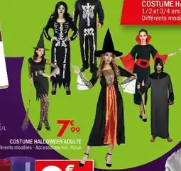 La Foir'Fouille Costume halloween adulte offre