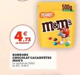 Utile M&M'S Bonbons chocolat cacahuètes offre
