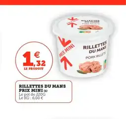 Utile Rillettes du mans offre