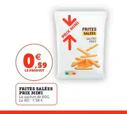 Utile Frites salées offre