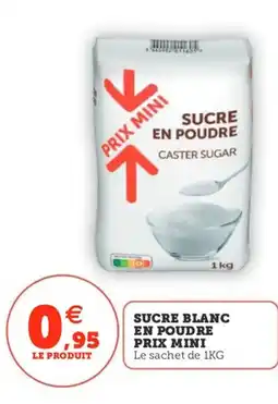 Utile Sucre blanc en poudre offre