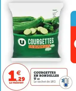 Utile Courgettes en rondelles offre