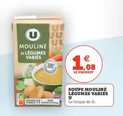Utile Soupe mouliné légumes variés u offre