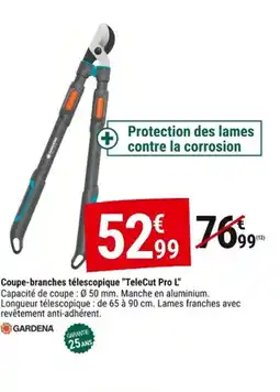 Gamm vert Coupe-branches télescopique TeleCut Pro L offre