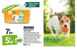Gamm vert PURE FAMILY Biscuits sandwich offre