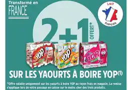 Intermarché Hyper YOP Sur les yaourts à boire offre