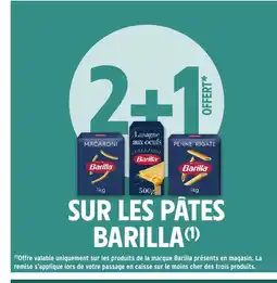 Intermarché Hyper BARILLA Sur les pâtes offre