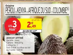 Intermarché Hyper Avocat affiné offre