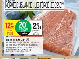 Intermarché Hyper Filet de saumon offre