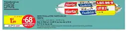 Intermarché Hyper HERTA Pâte feuilletée tarte en or offre