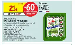 Intermarché Hyper APÉRIVRAIS Saveurs de provence offre