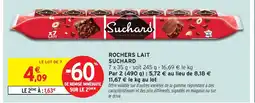 Intermarché Hyper SUCHARD Rochers lait offre