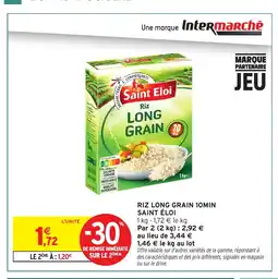 Intermarché Hyper SAINT ÉLOI Riz long grain 10min offre