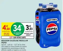 Intermarché Hyper PEPSI Boisson gazeuse regular offre