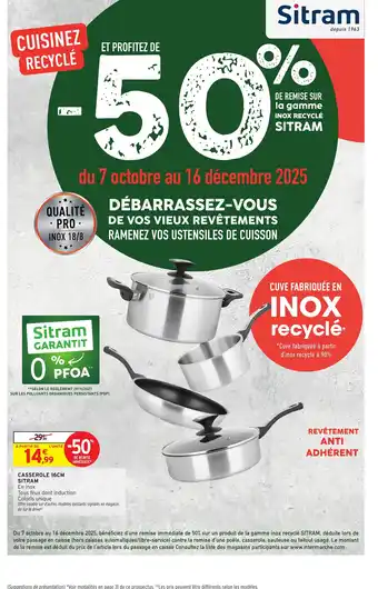 Intermarché Hyper SITRAM Casserole offre
