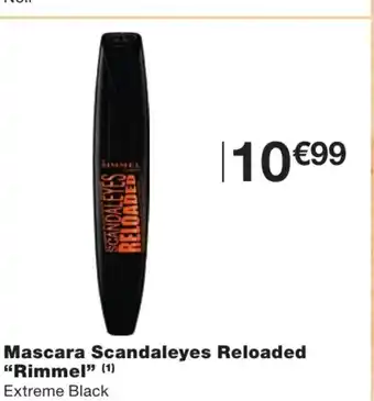 Monoprix Mascara scandaleyes reloaded Rimmel offre
