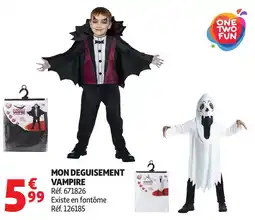 Auchan Mon deguisement vampire offre