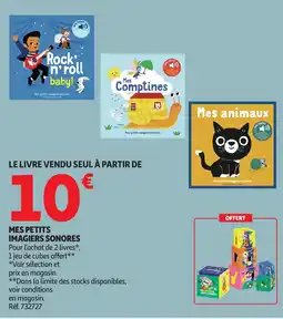 Auchan Mes petits imagiers sonores offre