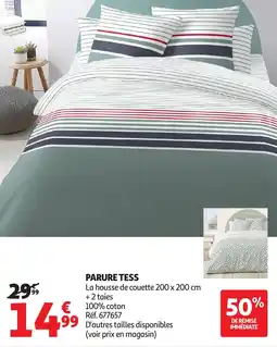 Auchan Parure tess offre