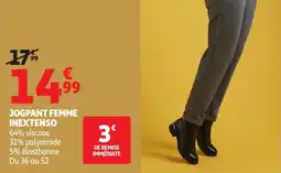Auchan INEXTENSO Jogpant femme offre