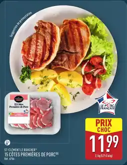 ALDI ST-CLÉMENT LE BOUCHER 15 côtes premières de porc offre
