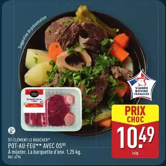 ALDI ST-CLÉMENT LE BOUCHER Pot-au-feu avec os offre