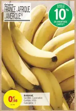 Intermarché BANANE offre