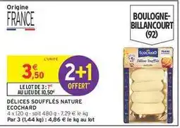 Intermarché DÉLICES SOUFFLÉS NATURE ECOCHARD offre