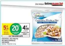 Intermarché COCKTAIL DE FRUITS DE MER SURGELÉ ODYSSÉE offre