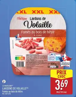 ALDI LE MARSIGNY Lardons de volaille offre