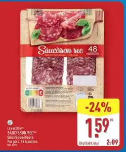 ALDI SAUCISSON SEC offre