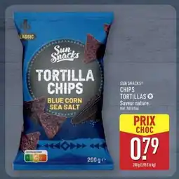 ALDI Sun Snacks Tortilla Chips offre