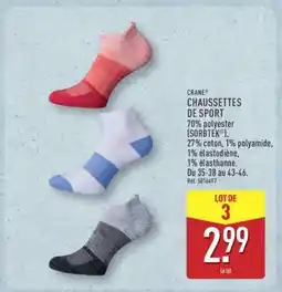 ALDI CHAUSSETTES DE SPORT offre