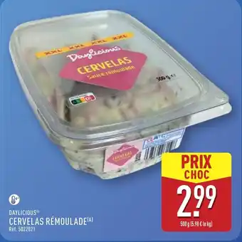ALDI DAYLICIOUS Cervelas rémoulade offre
