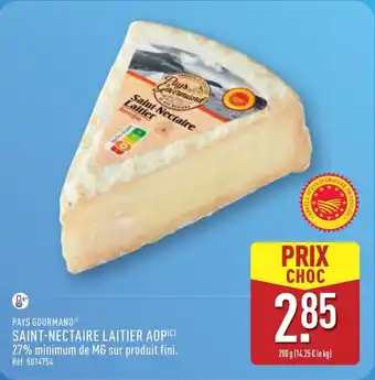 ALDI PAYS GOURMAND Saint-nectaire laitier aop offre