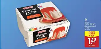 ALDI MILSANI Panna cotta offre