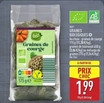 ALDI BIO Graines biologiques✪ offre