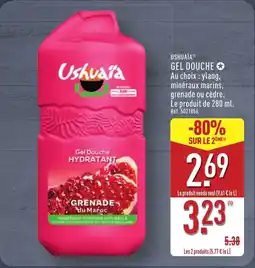 ALDI USHUAÏA Gel douche offre