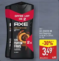 ALDI AXE Gel douche offre