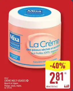 ALDI MIXA Crème multi-usages offre
