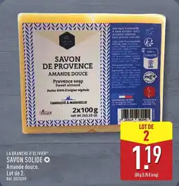 ALDI LA BRANCHE D'OLIVIER Savon solide offre