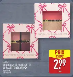 ALDI LACURA Duo blush et highlighter ou palette regard offre