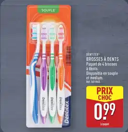 ALDI DENTITEX Brosses à dents offre