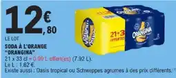 E.Leclerc Soda à l'orange orangina offre
